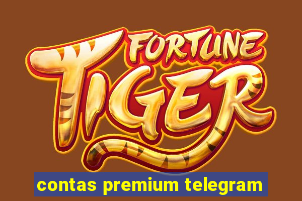 contas premium telegram